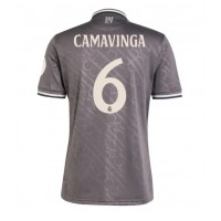 Maglie da calcio Real Madrid Eduardo Camavinga #6 Terza Maglia 2024-25 Manica Corta